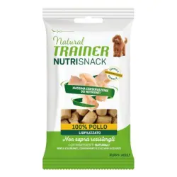 Natural Trainer Nutri Snack bocados liofilizados Cachorro y Adulto 20 x 20 g - Pollo
