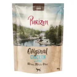 Purizon Large Adult pollo y pescado, sin cereales - NUEVO: 400 g