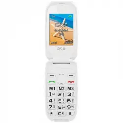 SPC Harmony Dual Sim Blanco Teléfono Libre para Personas Mayores