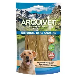 Arquivet Snack Natural para Perros Pechuga de Pato al Vapor 110 GR