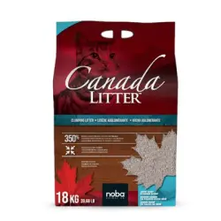 Canada Litter con olor a talco arena aglomerante para gatos - 18 kg