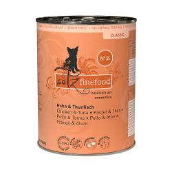 catz finefood en latas 6 x 400 g - Pollo y atún