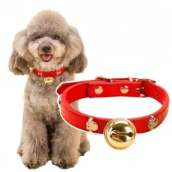 FurryFusion Collar para mascotas con cascabel - L