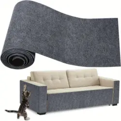 IntiMeg Alfombrilla rascadora multiusos para gatos - Gris oscuro 30*100cm