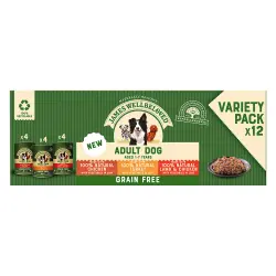 James Wellbeloved Adult sin cereales en sobres para perros - Pack mixto - 24 x 400 g