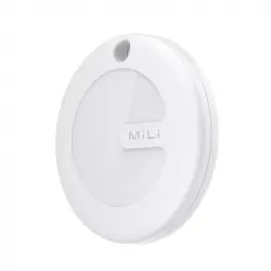 Mili Mitag Localizador Para Maletas Compatible Con Apple Find My Blanco Y Negro