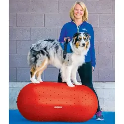 Plataforma de equilibrio para mascotas color Rojo