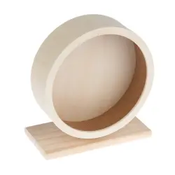 Rueda de ejercicio de madera TIAKI - 19,5 cm (Diám)