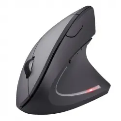 Trust Verto Ratón Ergonómico Vertical Inalámbrico 1600DPI Negro