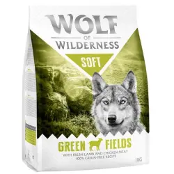 Wolf of Wilderness Soft Green Fields con cordero - 1 kg