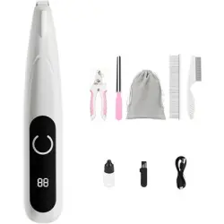 ZooVenture Cortapelos LCD de 5W para gatos y perros - Potencia: 5W