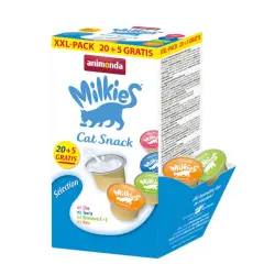 Animonda Milkies 25 x 15 g snacks para gatos en oferta: 20 + 5 ¡gratis! - Pack mixto II - Selection