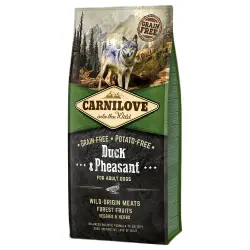 Carnilove Pienso Natural Perros Adult Pato y Faisán 12 Kg