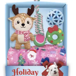 FOFOS Pack s Reno Navidad para perros - 26 x 8 x 36 cm