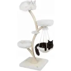 GIANTEX Arbre a Chat Diseño Altura 169CM Peluche Poteau en Sisal - Beige