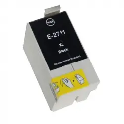 Inkpro Cartucho de Tinta Compatible con Epson T2711 Negro