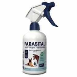Parasital spray antiparasitario externo para perros, Cantidad 400 ml