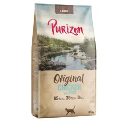 Purizon Large Adult pollo y pescado, sin cereales - NUEVO: 6,5 kg