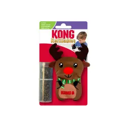 Reno KONG Holiday juguete rellenable para gatos - 1 unidad