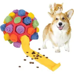 UAMLY Pelota olfativa para perros, pelota de juguete - 14 cm