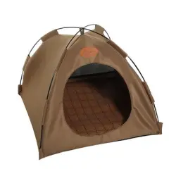 UAMLY Tienda de campaña plegable para mascotas - marrón