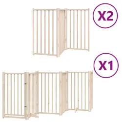 vidaXL Puerta Seguridad Plegable para perros - 50 x 60 x 2 cm