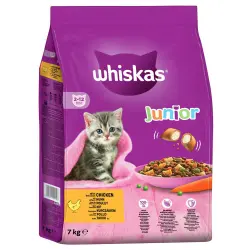 Whiskas Junior con pollo - 7 kg