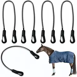 ZooVenture Juego de correas para las patas de los caballos - 4 piezas