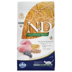 Farmina N&D Low Grain Adult cordero para gatos 1.5 Kg.