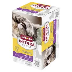 Animonda Integra Protect Adult Sensitive 6 x 100 g - Cordero y arroz