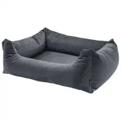 Cama Para Perros Velvet Gris 80x67x22 Cm Madison