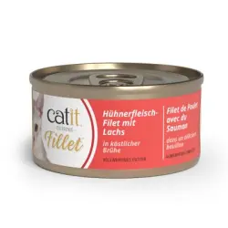 Catit Cuisine Fillet de pollo - Filete de pollo con salmón (75 g)