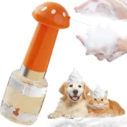 FurryFusion Dispensador automático de jabón para perros PetPlanet - Naranja