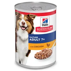 Hill's Mature Adult 7+ Science Plan latas para perros - con pollo y vacuno (12 x 370 g)