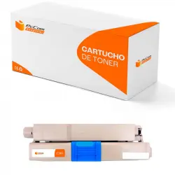 Pccom Essential Tóner Compatible con Oki C301dn/c321dn/mc342dn Cian