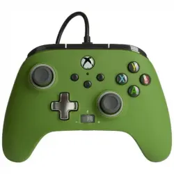 Power A Mando con Cable Verde Soldier para Xbox Series X / S / Xbox One / PC