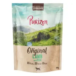 Purizon Cat Adult Sterilized cordero con pescado - Original Daily 65 % - 400 g