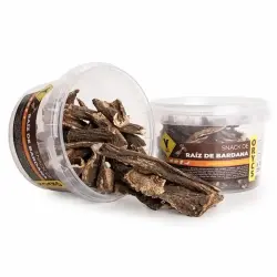 Snack Raíz de Bardana ORYCS alimento complementario para conejos, roedores y aves 125 g - 125 g