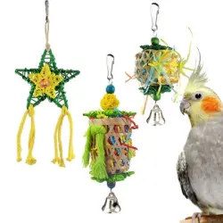 UAMLY Bloques masticables para loros y pájaros - 3 piezas