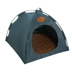 UAMLY Tienda de campaña plegable para mascotas - gris