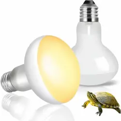 ZooVenture Paquete de 2 bombillas de calor 75 W reptiles, anfibios tortugas - 100W