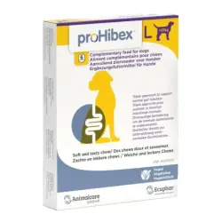 0.02 KG 6 comprimidos (Perros +25 kg) Ecuphar Prohibex Suplemento Gastrointestinal para perros