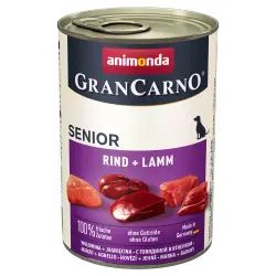 Animonda GranCarno Original Senior  6 x 400 g - Vacuno y cordero