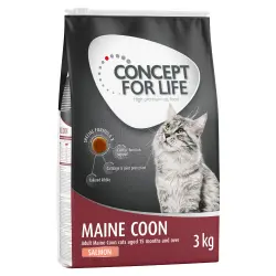 Concept for Life Maine Coon Adult con salmón pienso sin cereales - 3 kg