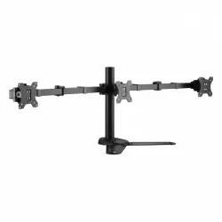 Equip Soporte de Mesa Triple Articulado para Monitor de 17 "-27" VESA 100x100 Máx 7Kg