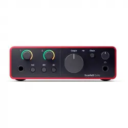 Focusrite Scarlett Solo 4th Gen Interface De Audio