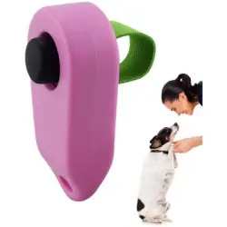 IntiMeg Clicker para el adiestramiento canino - Rosa