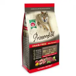 Primordial Mini Breed Pienso para Perros Pequeños con Cordero y Jabalí, 2 Kg