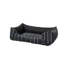 ROGZ Cama Graphix Estampado Arcos para perro - M (76 x 51 x 26 cm)