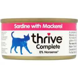 Thrive Complete 6 x 75 g - Sardinas y caballa